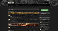 Desktop Screenshot of forums.kanoapps.com